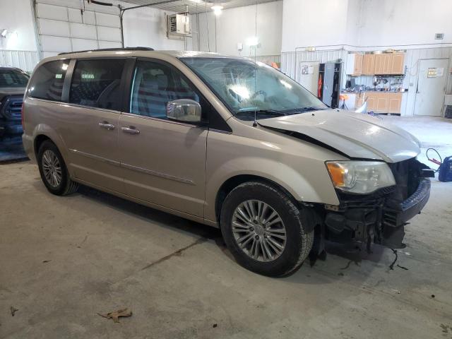 2C4RC1CG0DR531921 - 2013 CHRYSLER TOWN & COU TOURING L GOLD photo 4