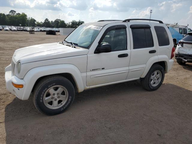 1J4GK58K93W624760 - 2003 JEEP LIBERTY LIMITED WHITE photo 1