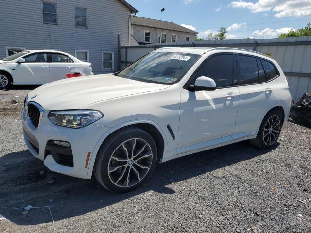 5UXTR9C58KLR10994 - 2019 BMW X3 XDRIVE30I WHITE photo 1