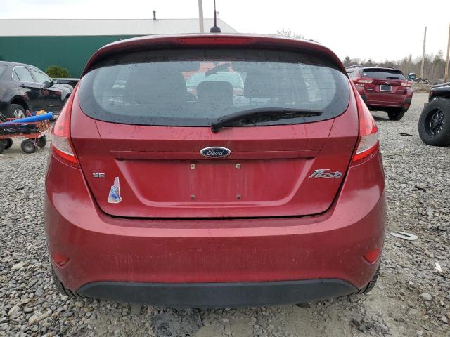 3FADP4EJ2DM202773 - 2013 FORD FIESTA SE MAROON photo 6