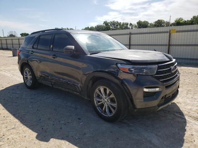 1FMSK7DH8LGB04304 - 2020 FORD EXPLORER XLT GRAY photo 4