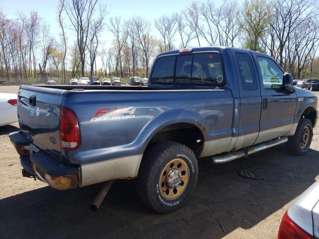 1FTSX21507EA67009 - 2007 FORD F250 SUPER DUTY BLUE photo 3