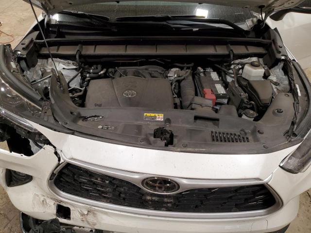 5TDGZRBH3MS547469 - 2021 TOYOTA HIGHLANDER XLE WHITE photo 12