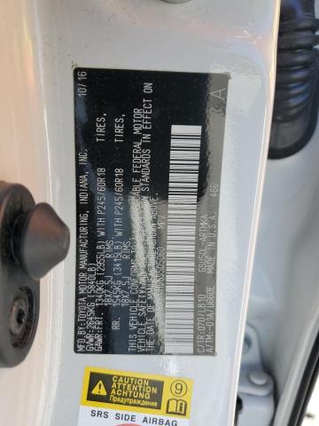 5TDKKRFH5GS505060 - 2016 TOYOTA HIGHLANDER XLE WHITE photo 12