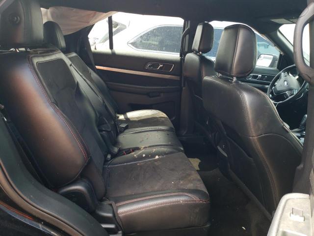 1FM5K7D88JGB52332 - 2018 FORD EXPLORER XLT შავი ფოტო 11