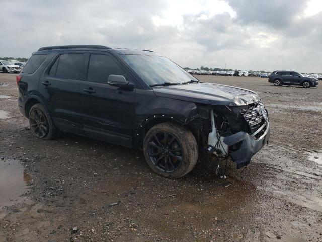 1FM5K7D88JGB52332 - 2018 FORD EXPLORER XLT შავი ფოტო 4