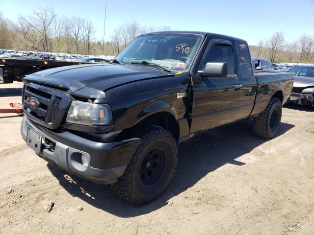 1FTLR4FE7APA42607 - 2010 FORD RANGER SUPER CAB BLACK photo 1