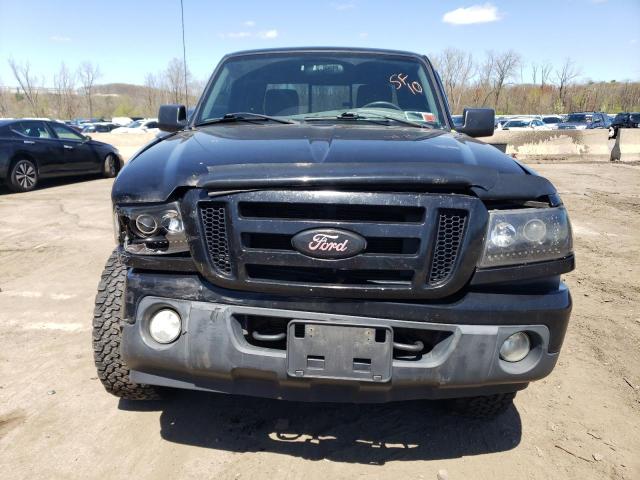 1FTLR4FE7APA42607 - 2010 FORD RANGER SUPER CAB BLACK photo 5