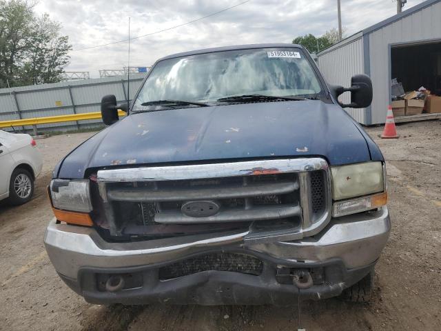 1FTNX21F1YEA63106 - 2000 FORD F250 SUPER DUTY BLUE photo 5