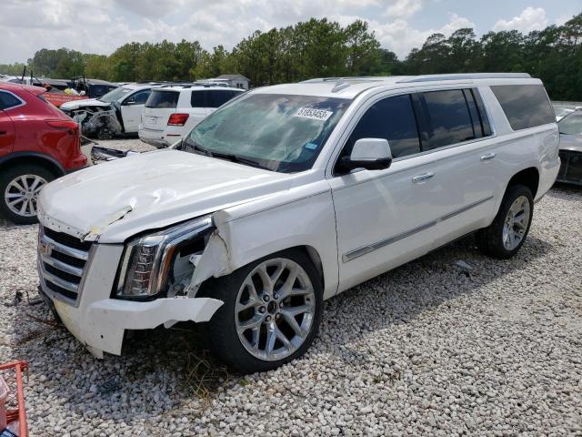 1GYS4HKJ5JR293435 - 2018 CADILLAC ESCALADE ESV LUXURY WHITE photo 1