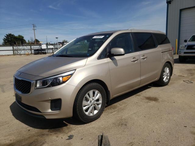 2016 KIA SEDONA LX, 