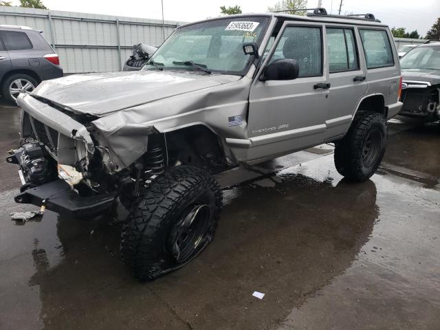 1J4FF58S61L509080 - 2001 JEEP CHEROKEE CLASSIC BEIGE photo 1