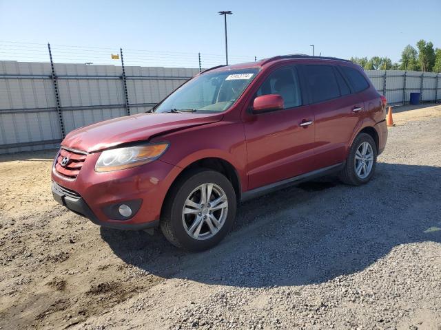 5XYZKDAG6BG066425 - 2011 HYUNDAI SANTA FE LIMITED BURGUNDY photo 1