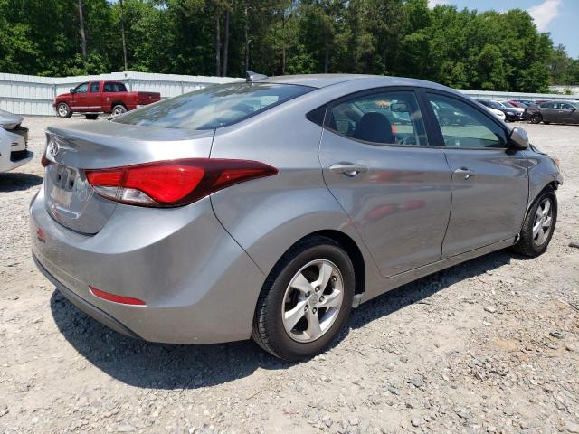 KMHDH4AE4EU139149 - 2014 HYUNDAI ELANTRA SE SILVER photo 3