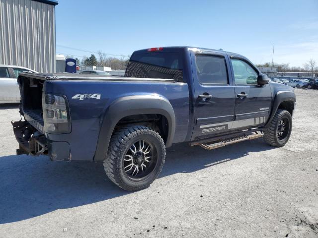 3GTP2VE3XBG138068 - 2011 GMC SIERRA K1500 SLE BLUE photo 3