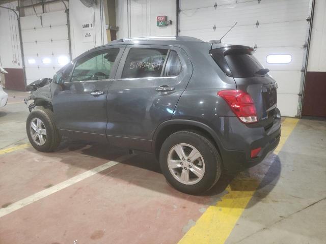 KL7CJPSB3JB668265 - 2018 CHEVROLET TRAX 1LT CHARCOAL photo 2