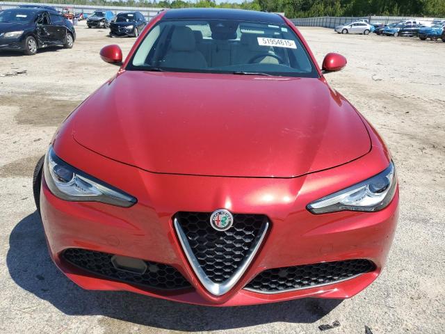 ZARFAECN7H7553779 - 2017 ALFA ROMEO GIULIA TI წითელი ფოტო 5