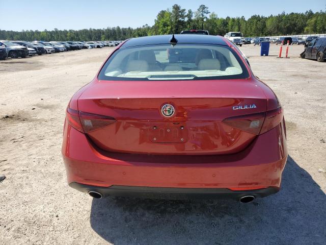ZARFAECN7H7553779 - 2017 ALFA ROMEO GIULIA TI წითელი ფოტო 6