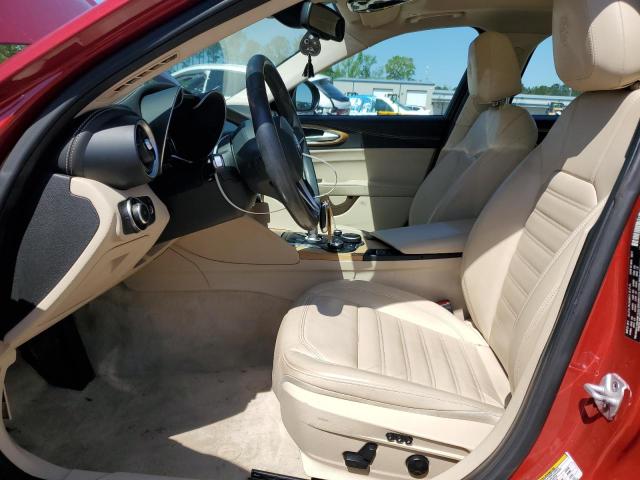 ZARFAECN7H7553779 - 2017 ALFA ROMEO GIULIA TI წითელი ფოტო 7