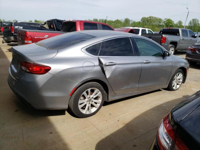 1C3CCCAG6GN141027 - 2016 CHRYSLER 200 LIMITED SILVER photo 3