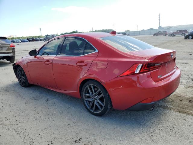 JTHBA1D28G5008835 - 2016 LEXUS IS 200T RED photo 2