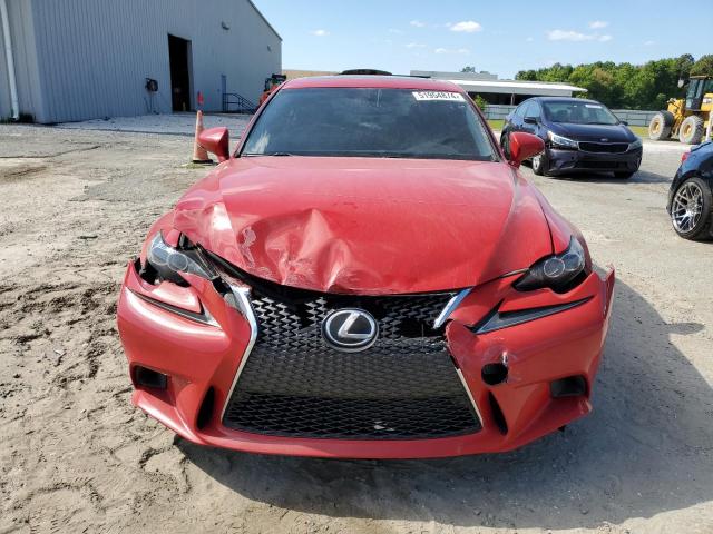 JTHBA1D28G5008835 - 2016 LEXUS IS 200T RED photo 5