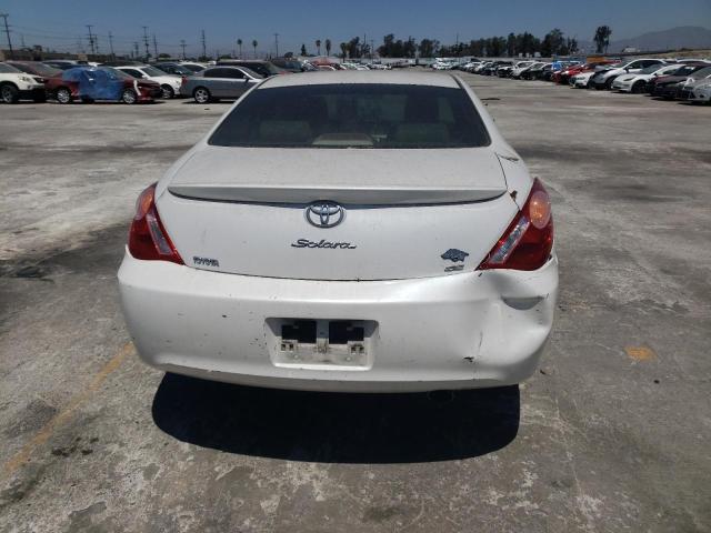 4T1CE38P56U716925 - 2006 TOYOTA CAMRY SOLA SE WHITE photo 9