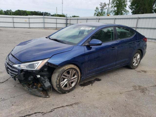 5NPD84LF4LH570804 - 2020 HYUNDAI ELANTRA SEL BLUE photo 1