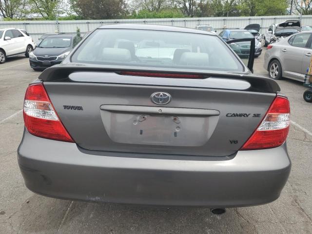 4T1BF32K43U542508 - 2003 TOYOTA CAMRY LE GRAY photo 6