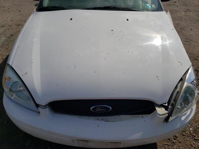 1FAFP56UX6A155192 - 2006 FORD TAURUS SEL WHITE photo 11