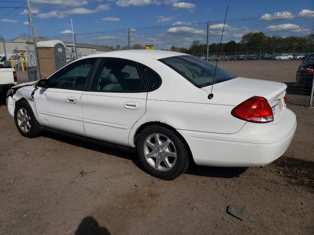 1FAFP56UX6A155192 - 2006 FORD TAURUS SEL WHITE photo 2