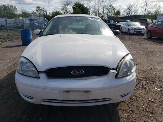 1FAFP56UX6A155192 - 2006 FORD TAURUS SEL WHITE photo 5