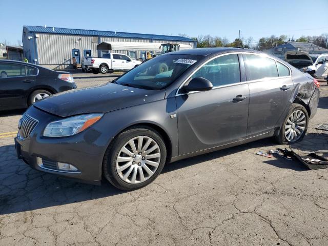 W04GP5EC1B1117880 - 2011 BUICK REGAL CXL GRAY photo 1