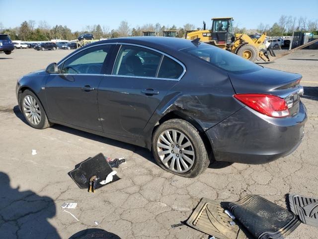 W04GP5EC1B1117880 - 2011 BUICK REGAL CXL GRAY photo 2