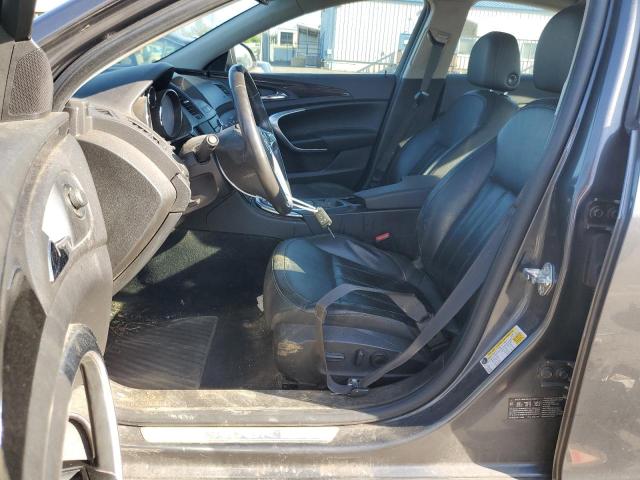 W04GP5EC1B1117880 - 2011 BUICK REGAL CXL GRAY photo 7