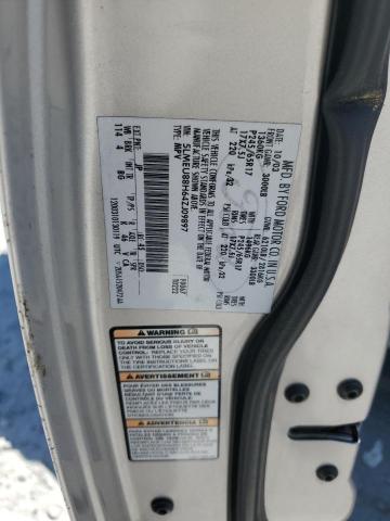 5LMEU88H64ZJ09897 - 2004 LINCOLN AVIATOR ვერცხლისფერი ფოტო 13