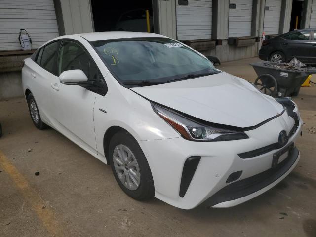 JTDKARFU9L3109824 - 2020 TOYOTA PRIUS L WHITE photo 4