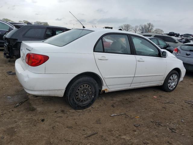 1NXBR32E54Z303245 - 2004 TOYOTA COROLLA CE WHITE photo 3