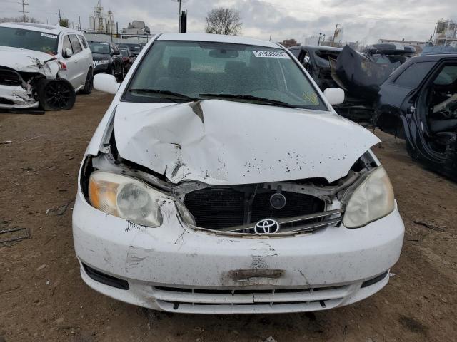 1NXBR32E54Z303245 - 2004 TOYOTA COROLLA CE WHITE photo 5