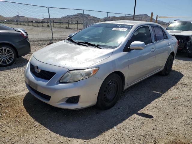 1NXBU4EE2AZ353788 - 2010 TOYOTA COROLLA BASE SILVER photo 1