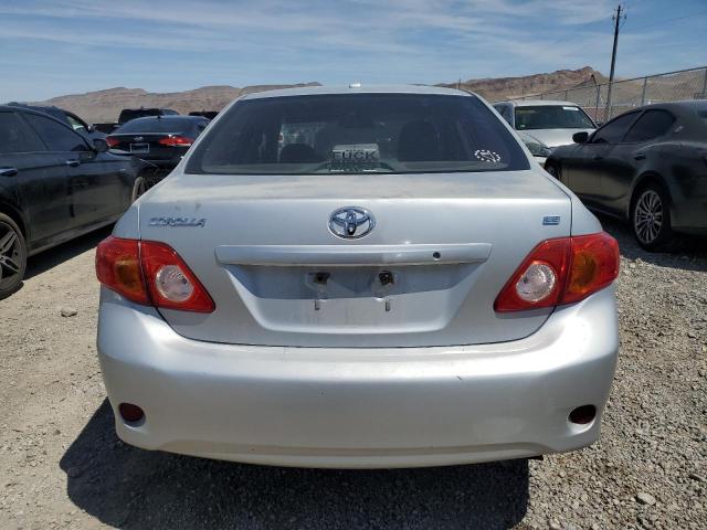 1NXBU4EE2AZ353788 - 2010 TOYOTA COROLLA BASE SILVER photo 6