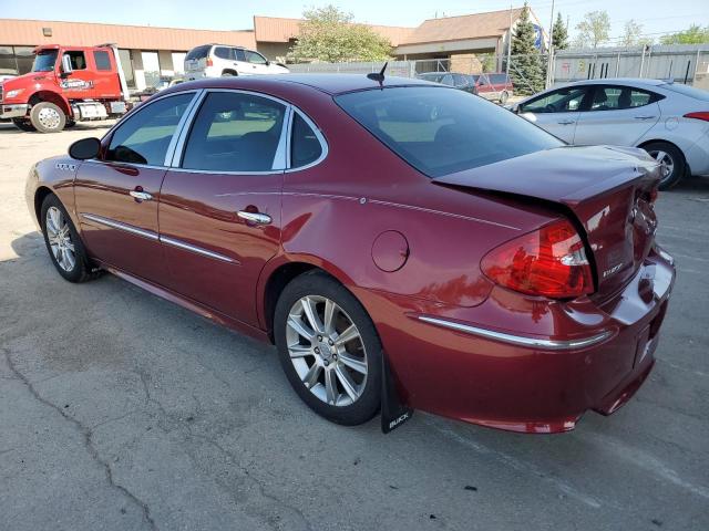 2G4WN58CX81145419 - 2008 BUICK LACROSSE SUPER SERIES RED photo 2