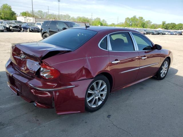 2G4WN58CX81145419 - 2008 BUICK LACROSSE SUPER SERIES RED photo 3