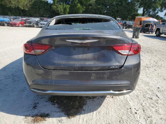 1C3CCCAB5FN704071 - 2015 CHRYSLER 200 LIMITED GRAY photo 6