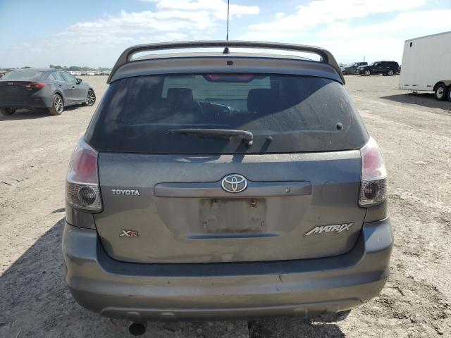 2T1KR32E26C614569 - 2006 TOYOTA COROLLA MA XR GRAY photo 6