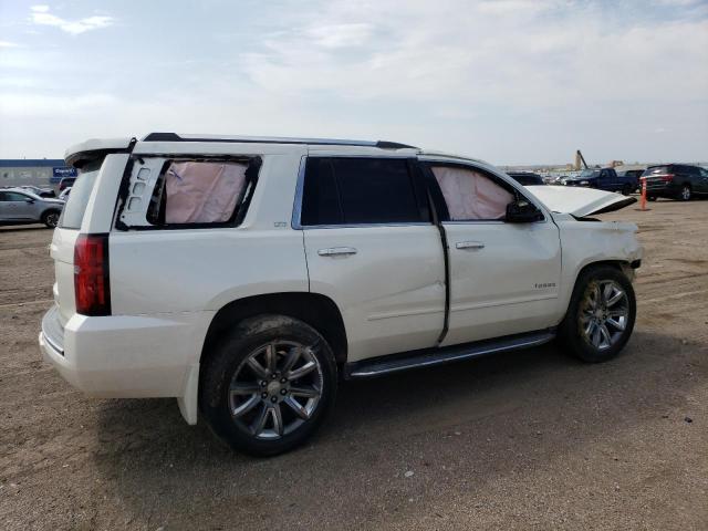 1GNSKCKC0FR613064 - 2015 CHEVROLET TAHOE K1500 LTZ WHITE photo 3