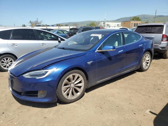 5YJSA1E28GF147913 - 2016 TESLA MODEL S 蓝色 照片 1