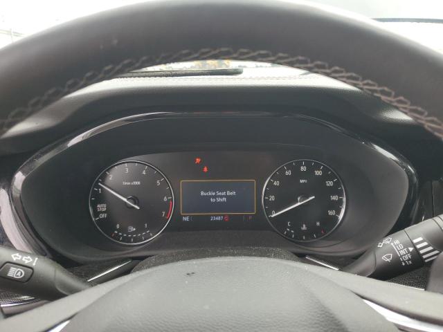 LRBAZLR47PD031569 - 2023 BUICK ENVISION PREFERRED შავი ფოტო 9