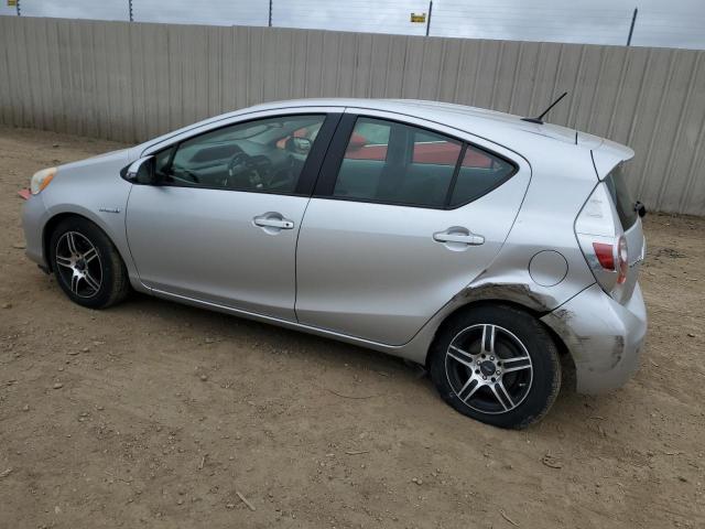 JTDKDTB3XD1555379 - 2013 TOYOTA PRIUS C SILVER photo 2