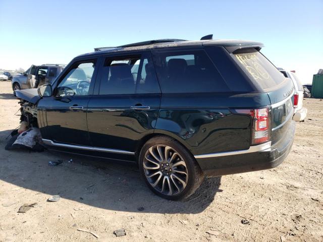 SALGV2FE1HA378406 - 2017 LAND ROVER RANGE ROVE AUTOBIOGRAPHY GREEN photo 2